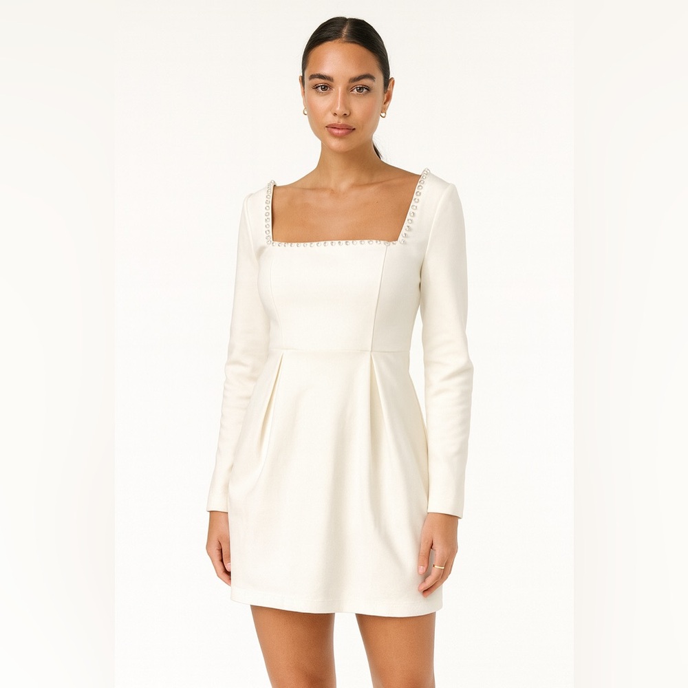 Elegant White Kids Dress